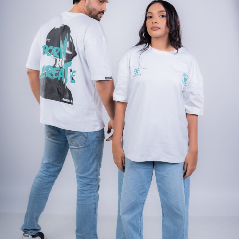 The Genesis Oversize Tee - White