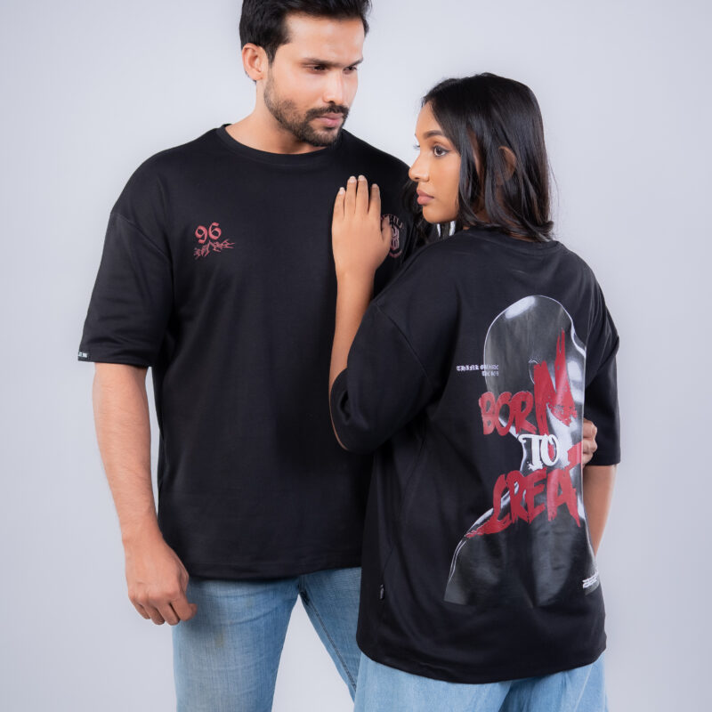 The Genesis Oversize Tee - Black