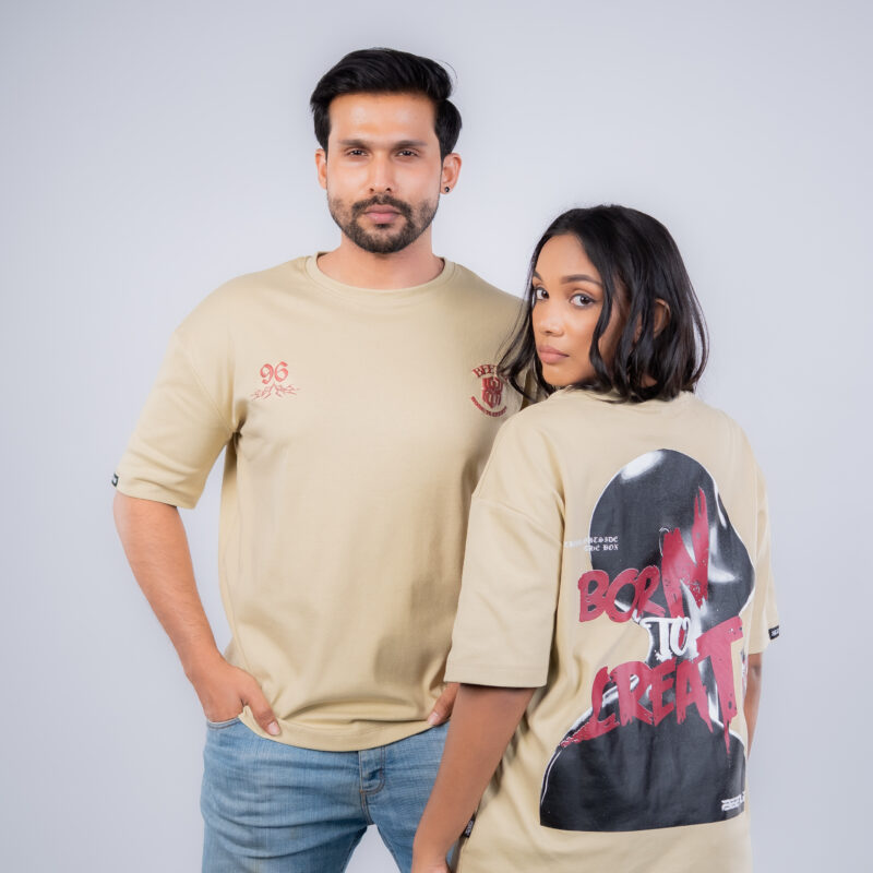 The Genesis Oversize Tee - Beige