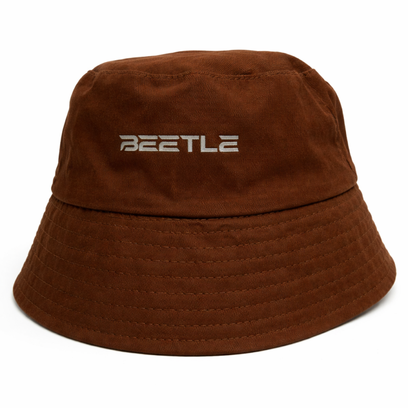 Beetle Horizon Bucket Hat - Rust Brown