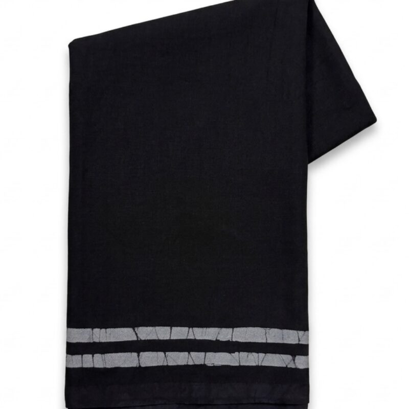 STEALTH STRIPE BATHIK SARONG - BLACK