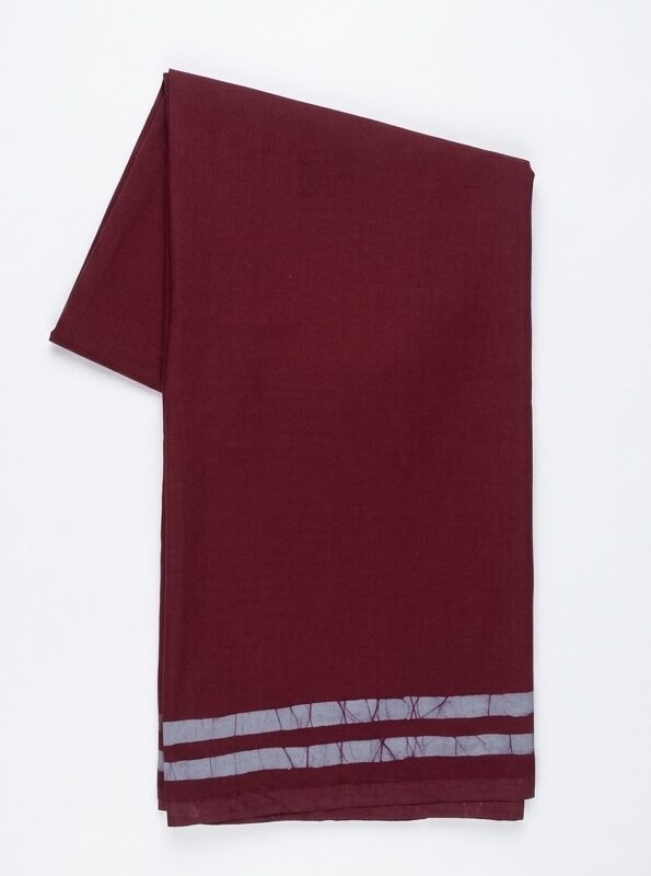 STEALTH STRIPE BATHIK SARONG - MAROON RED