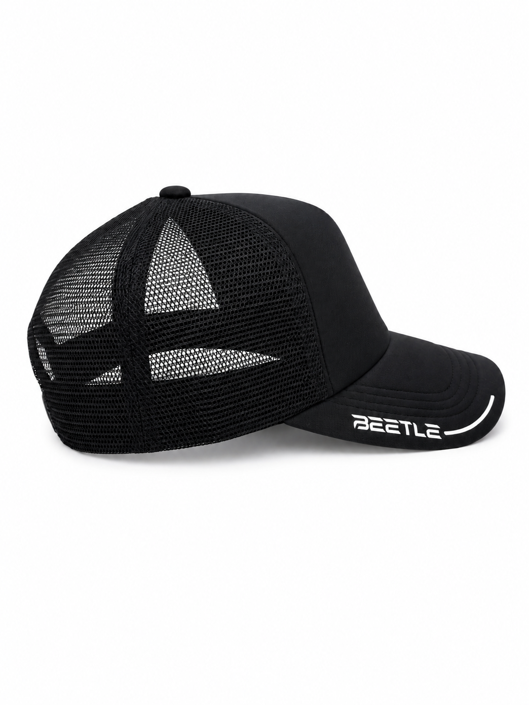 Beetle Stealth Mesh Trucker Cap – Black Edition - Image 2