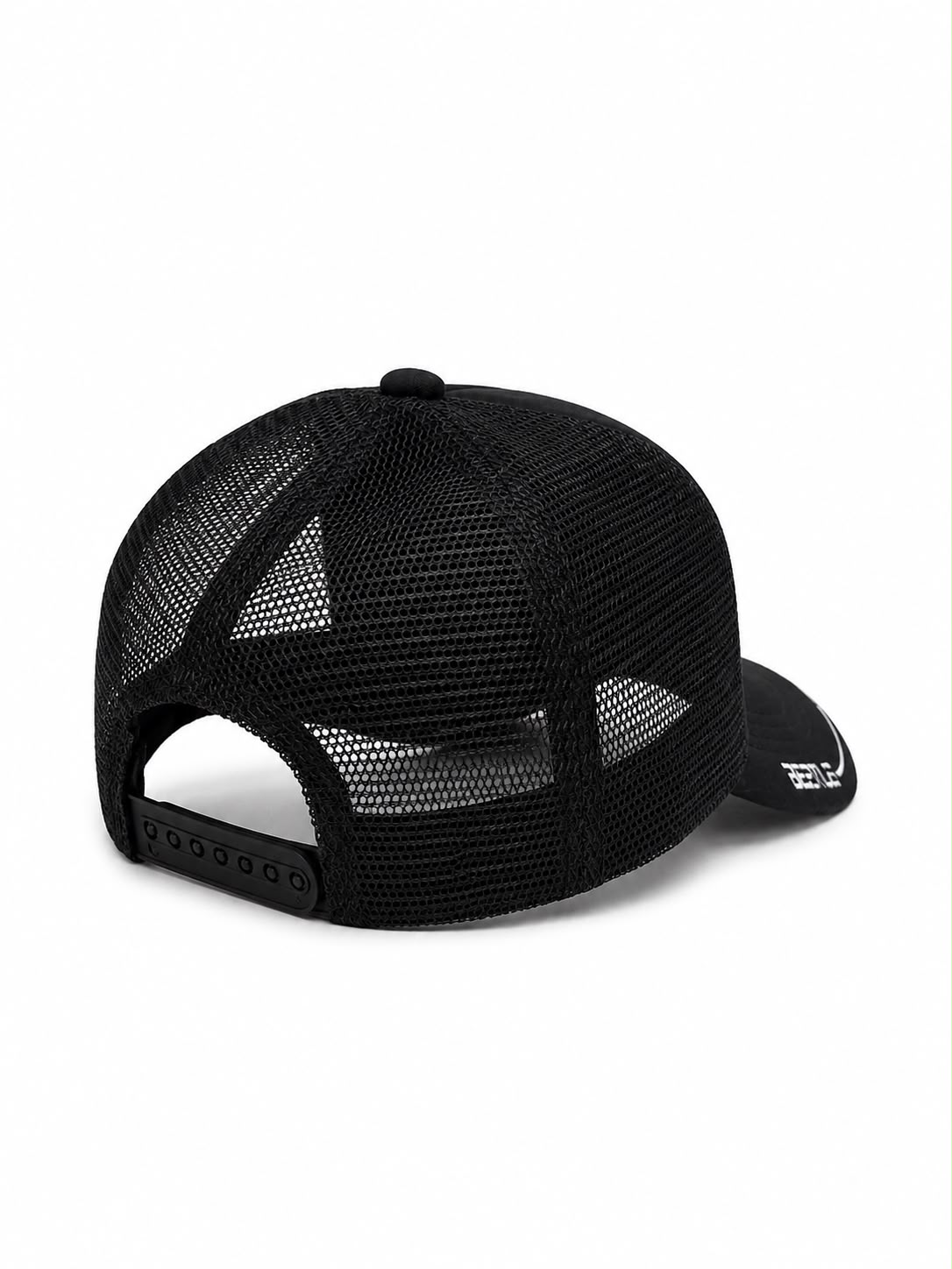 Beetle Stealth Mesh Trucker Cap – Black Edition - Image 4